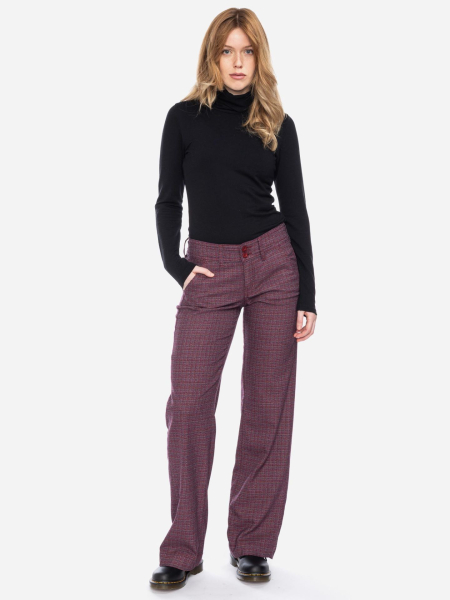 Damenhose mit weitem Bein